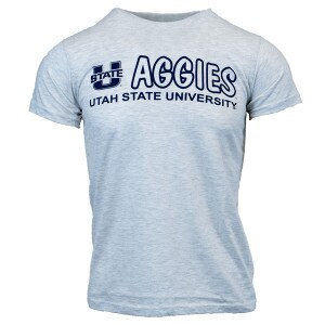 utah state aggies tshirt ash